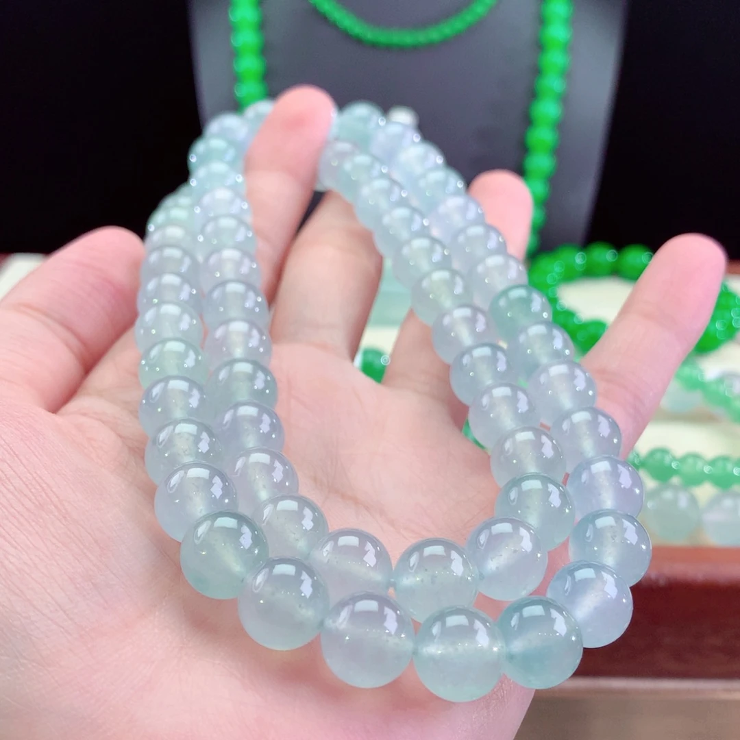 未镶嵌手链翡翠卡10mm