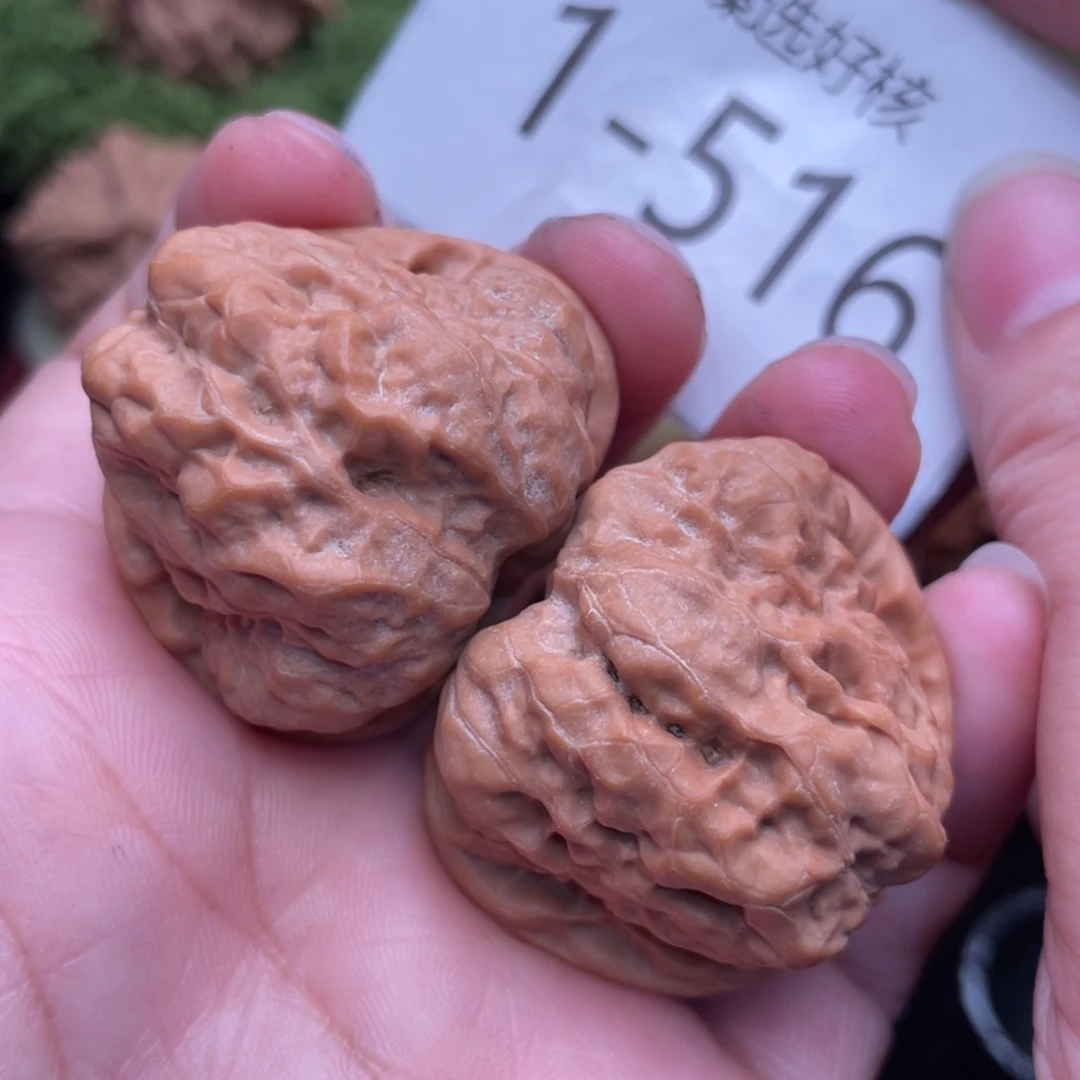 文玩核桃把件四开背三角肌肉蛙37