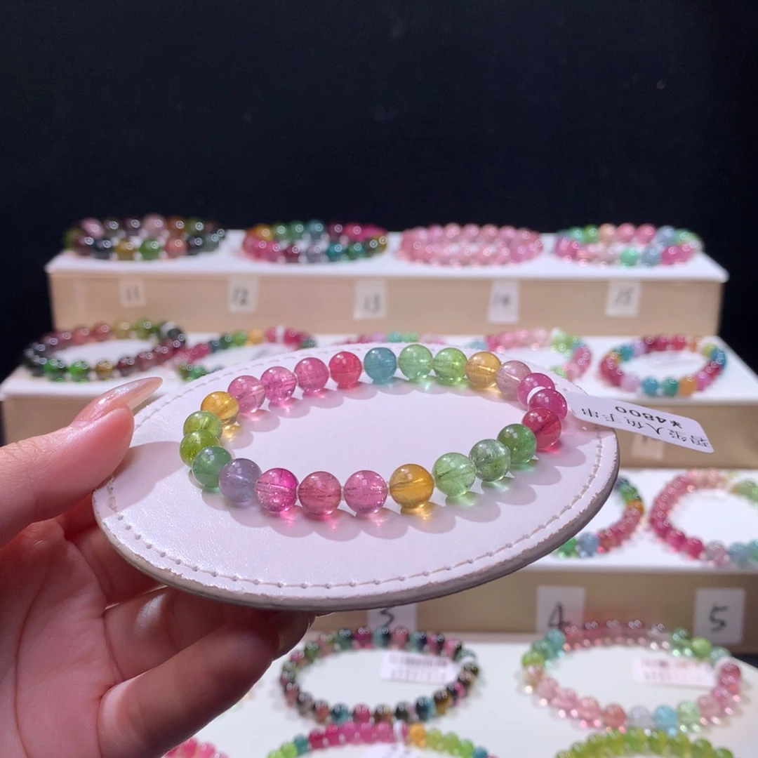 未镶嵌手链碧玺碧玺