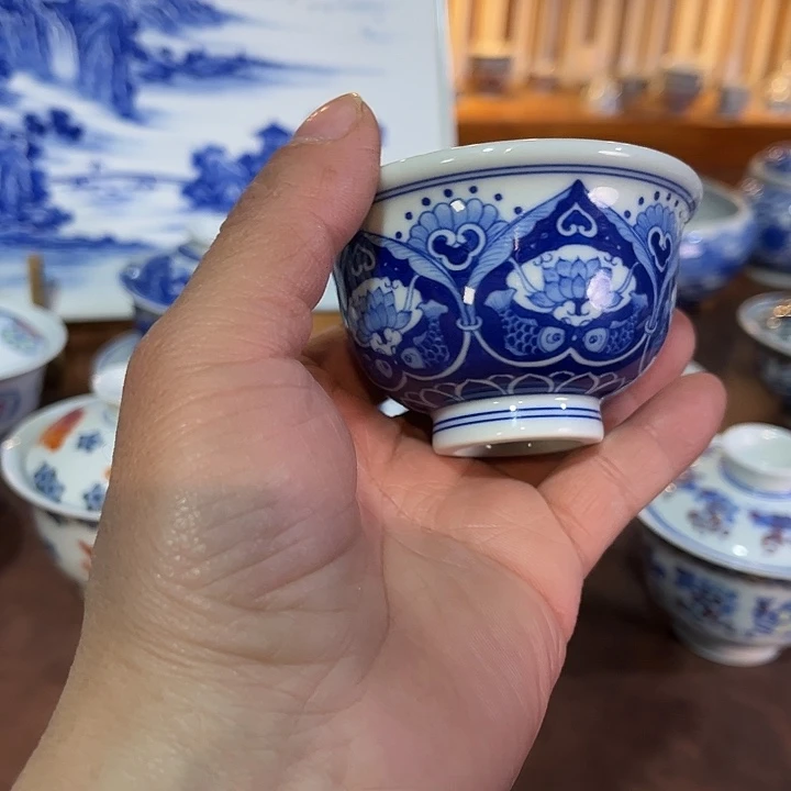 錡镇堂手工手绘杯