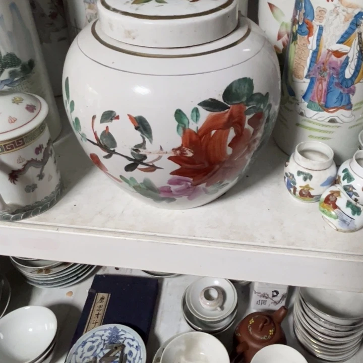 都是瑕疵品看好下单花鸟罐