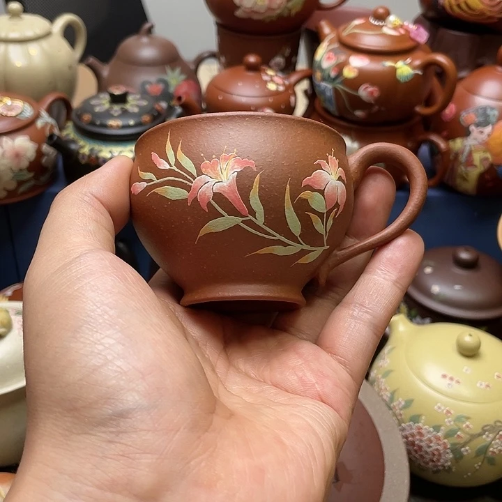 茶杯紫砂紫砂主人杯100cc