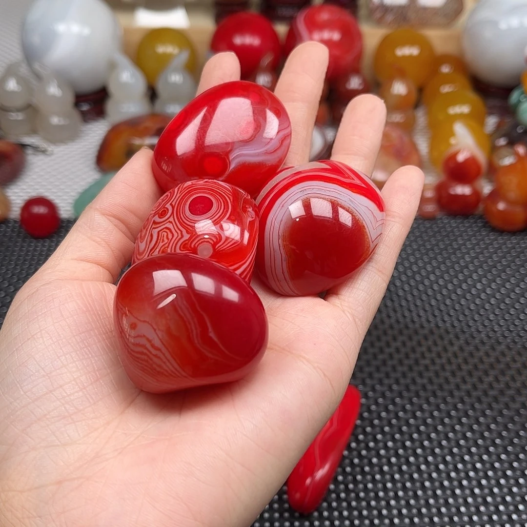 微***安未镶嵌玛瑙/玉髓珠宝奇石