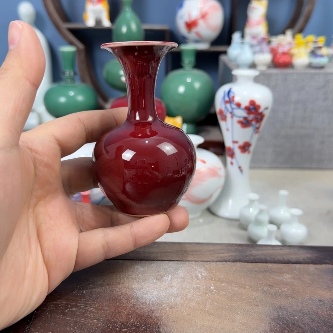 陶瓷手工小花器摆件