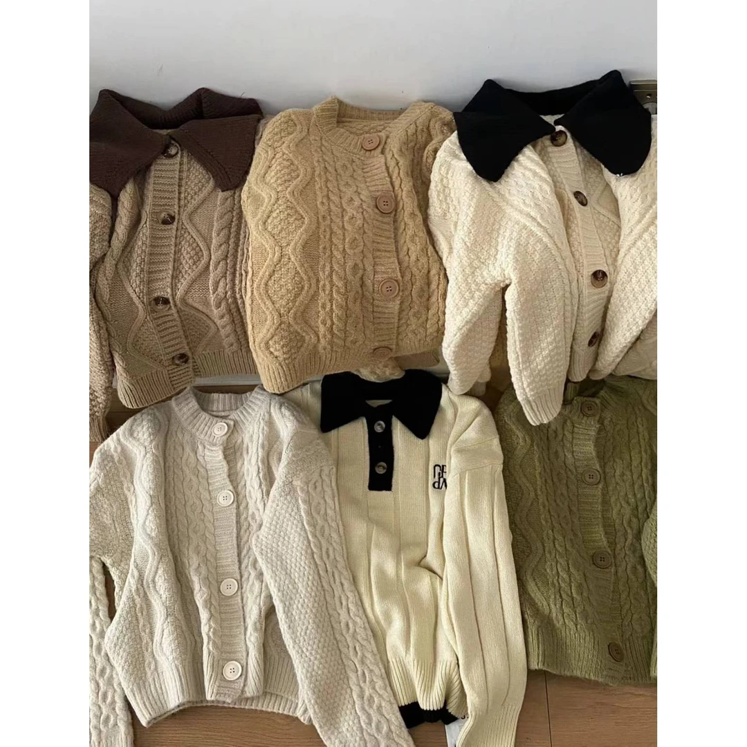 【卷卷家】编码H451-H500韩系甜美软糯毛针织衫