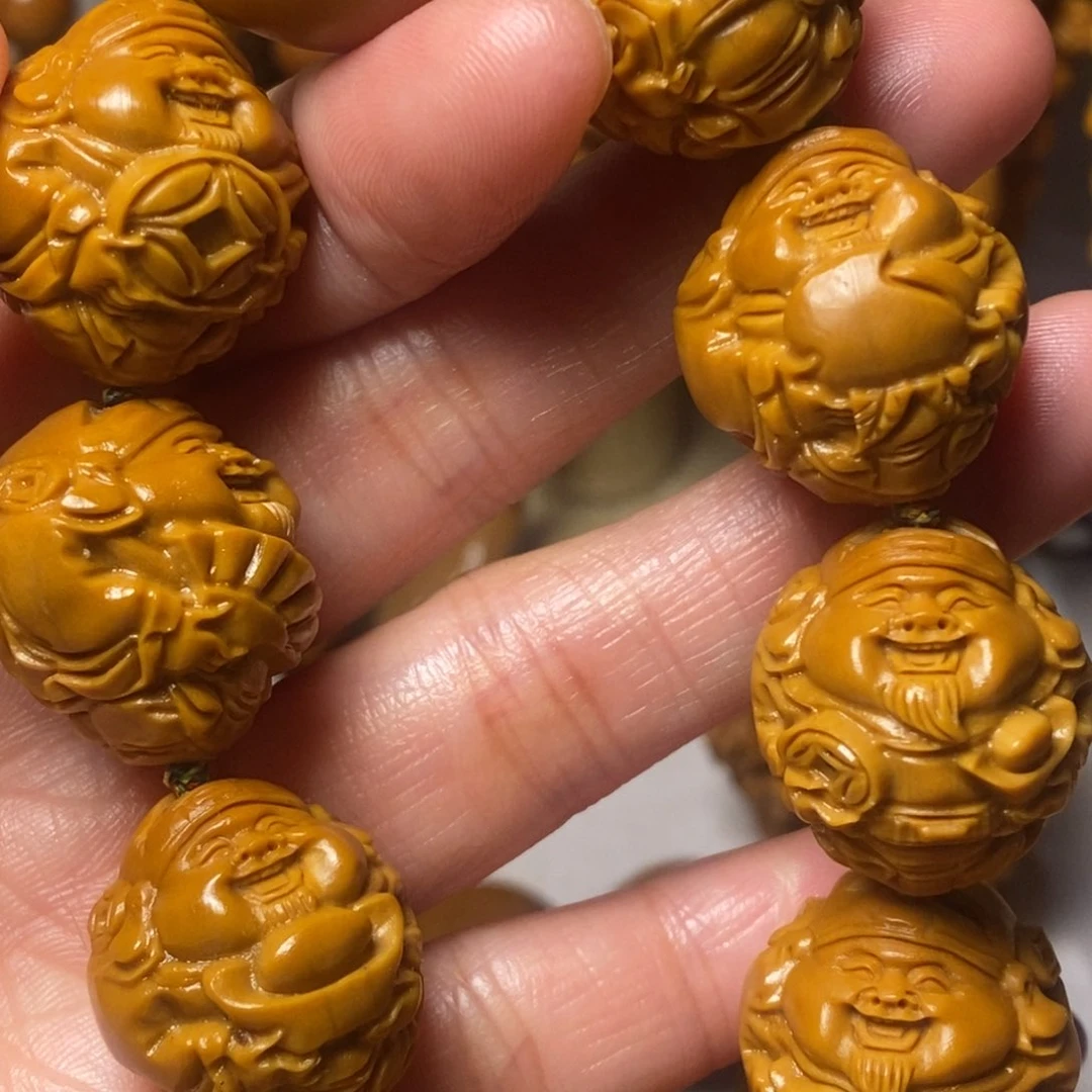 橄榄核手串/手链福禄财神2.0