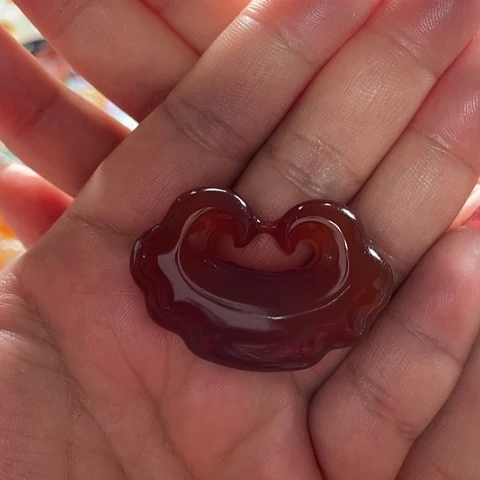 未镶嵌颈饰玛瑙/玉髓青*