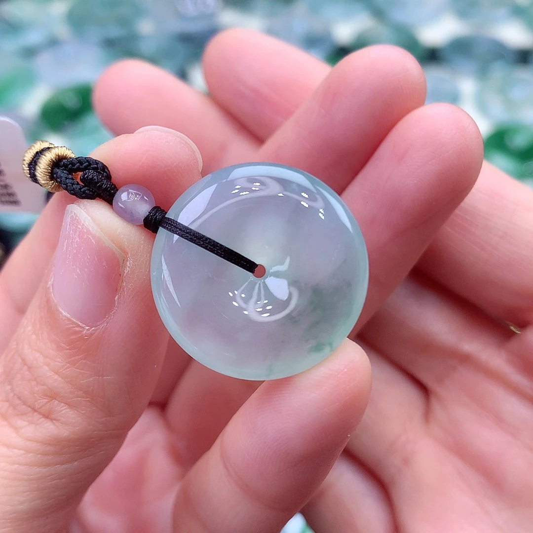 颈饰未镶嵌翡翠江****纷编号26-尺寸22/6.1