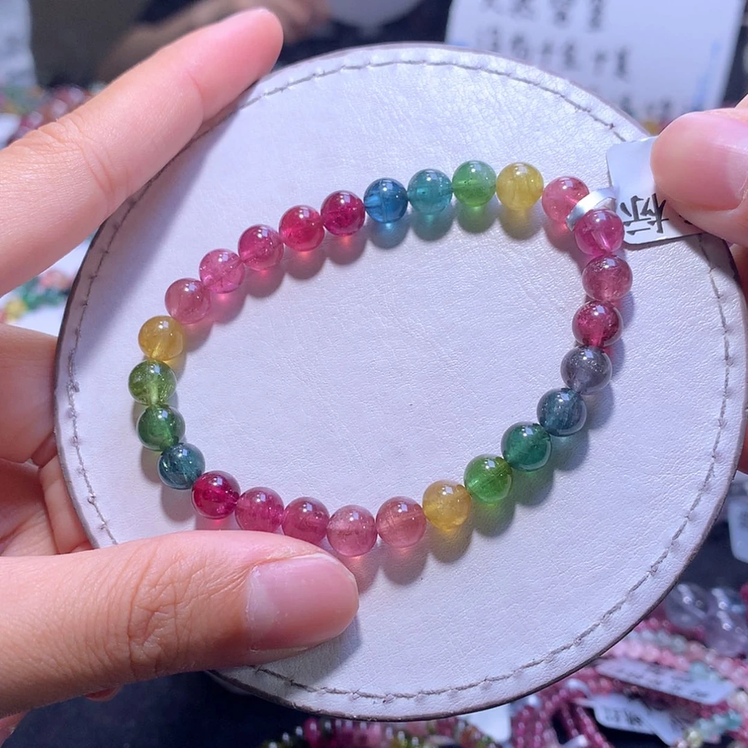 【闪购商品】手链未镶嵌碧玺6.8mm