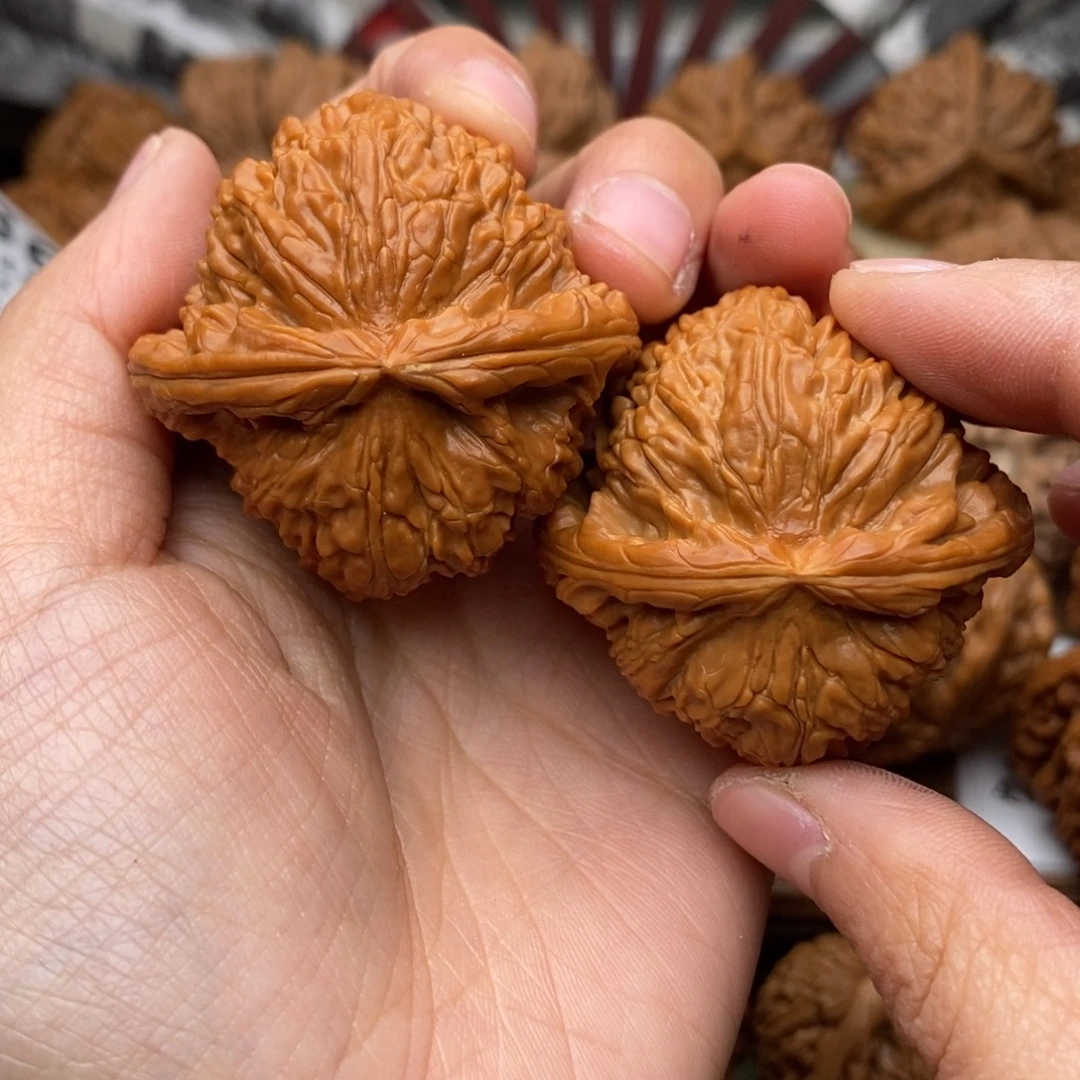 把件文玩核桃336号44白