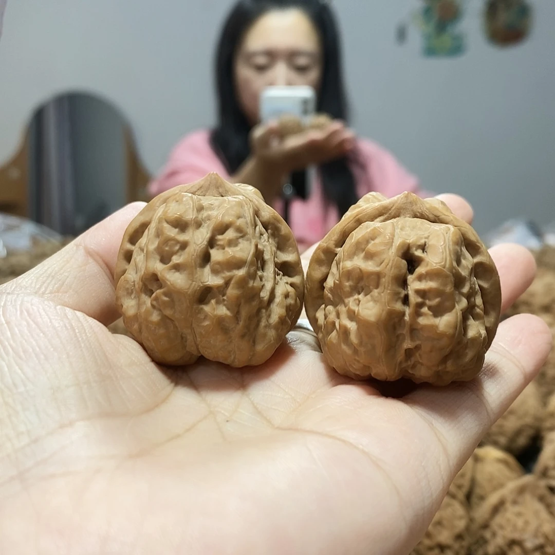 吊坠文玩核桃蛤蟆37边39肚