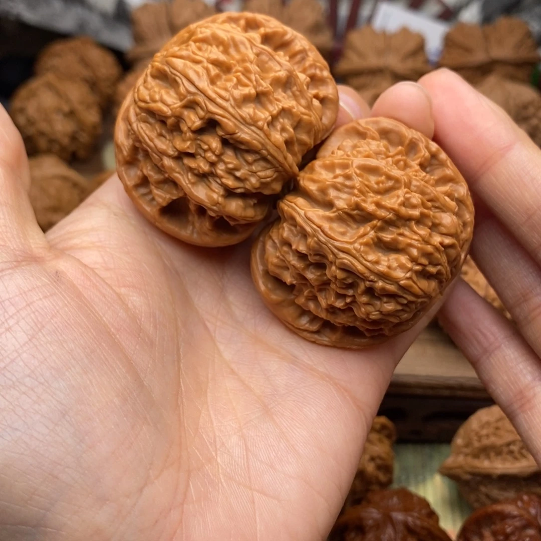 把件文玩核桃143号46白