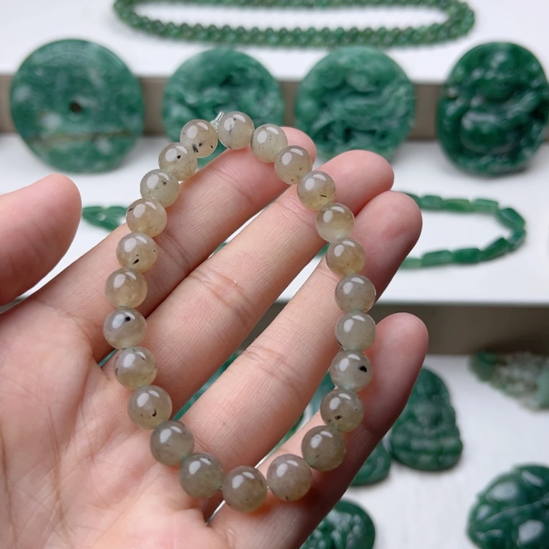 未镶嵌独山玉手串