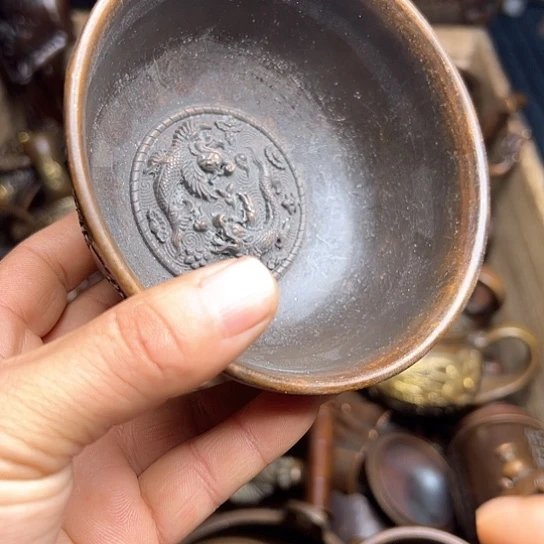 铜制文玩把玩物件