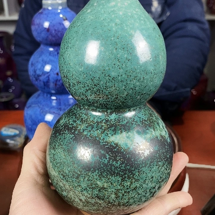 尚峰钧窑作品葫芦瓶