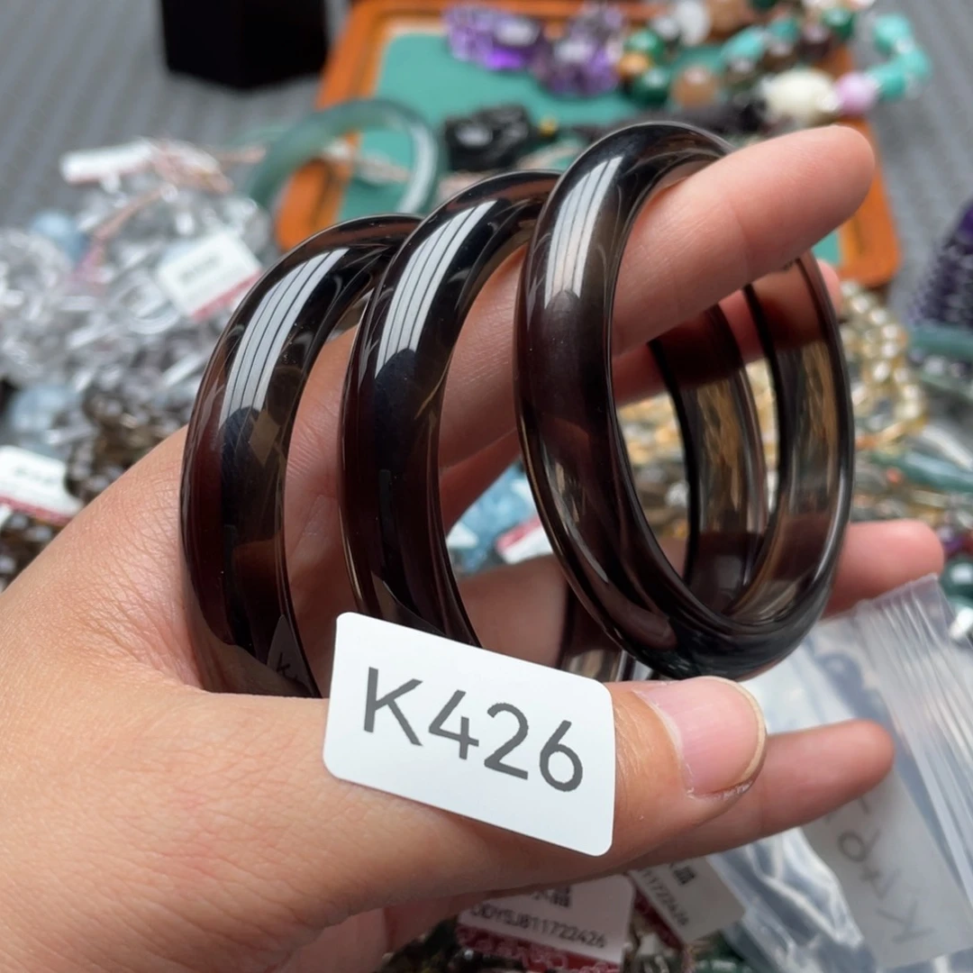 未镶嵌黑曜岩手链多样性发一只