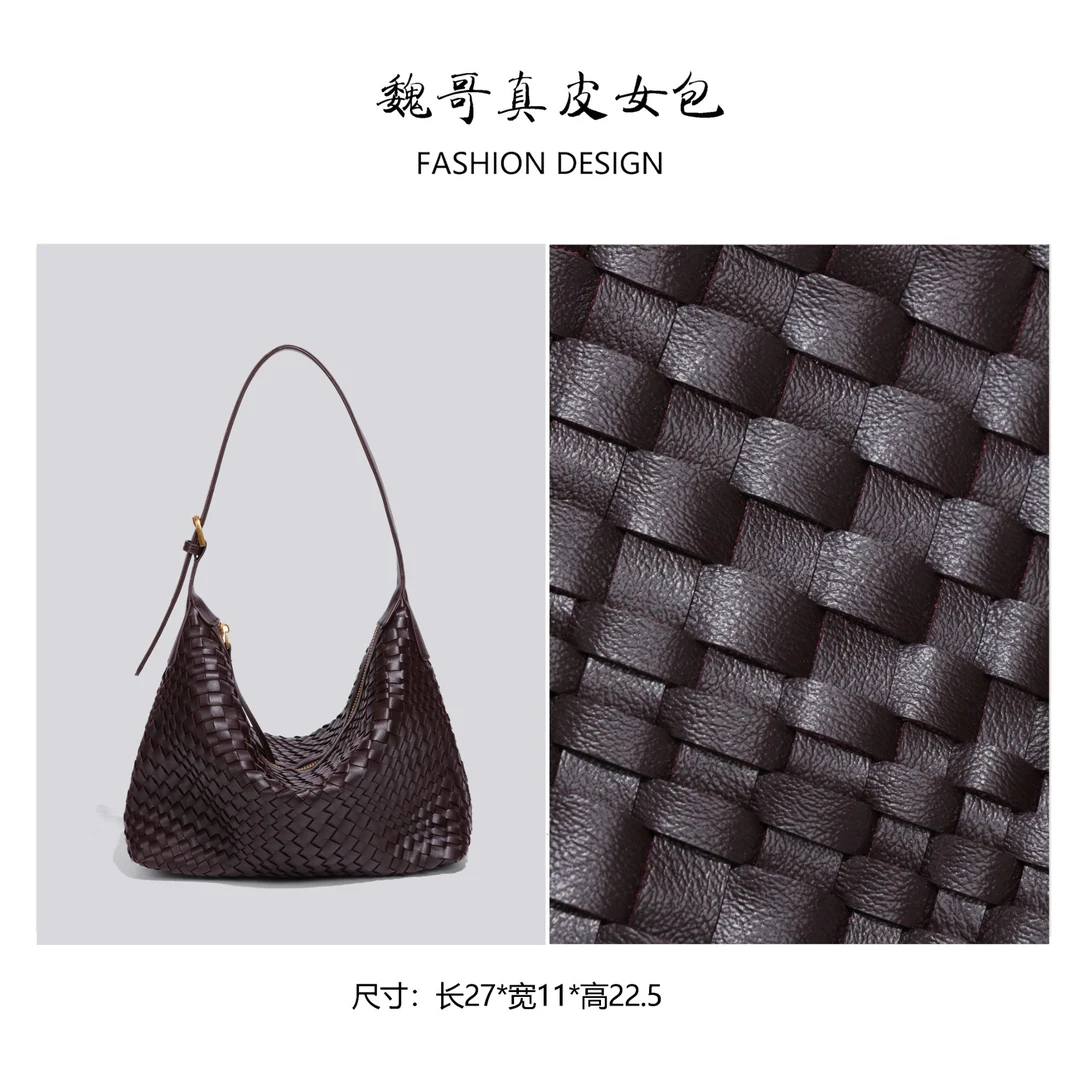 【魏哥甄选】2025春夏新款轻奢简约时尚女包新品首发B2358-葡萄紫