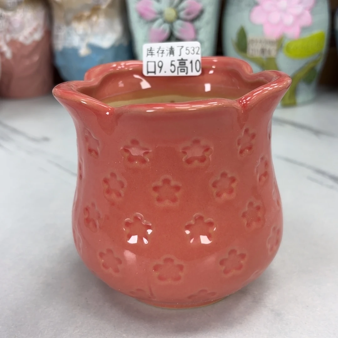 @夏西陶瓷花盆@@5534