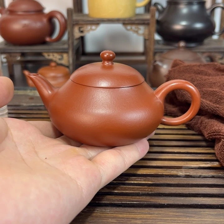 紫砂茶壶原矿紫砂手工制作