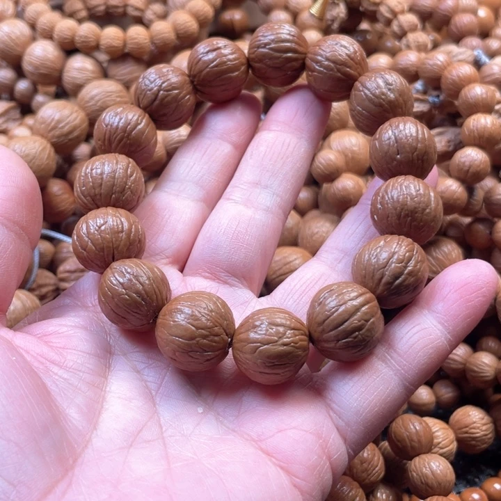 猴头核桃手串1.7光头风羽