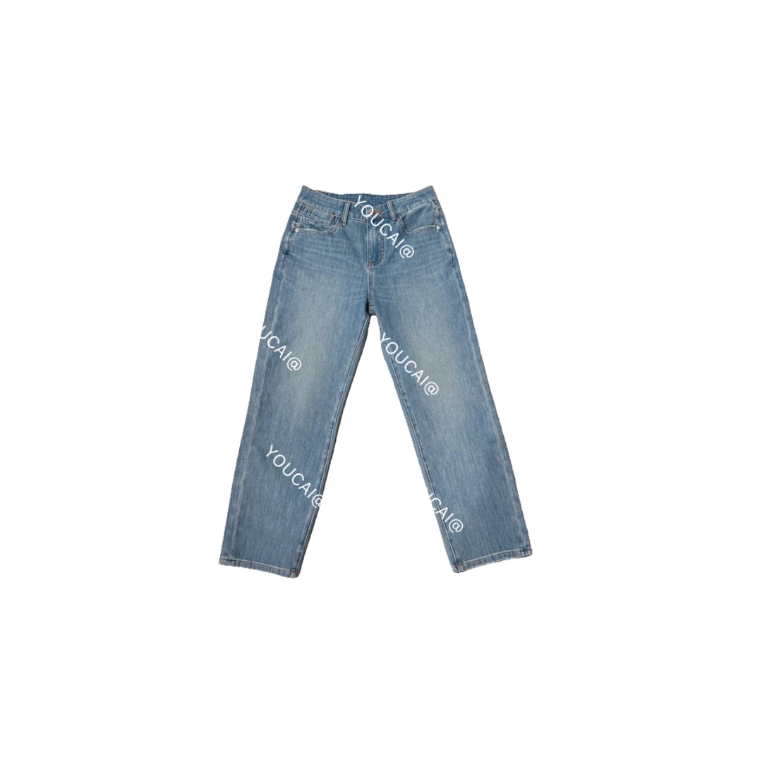 no褪四面弹九分牛仔裤261