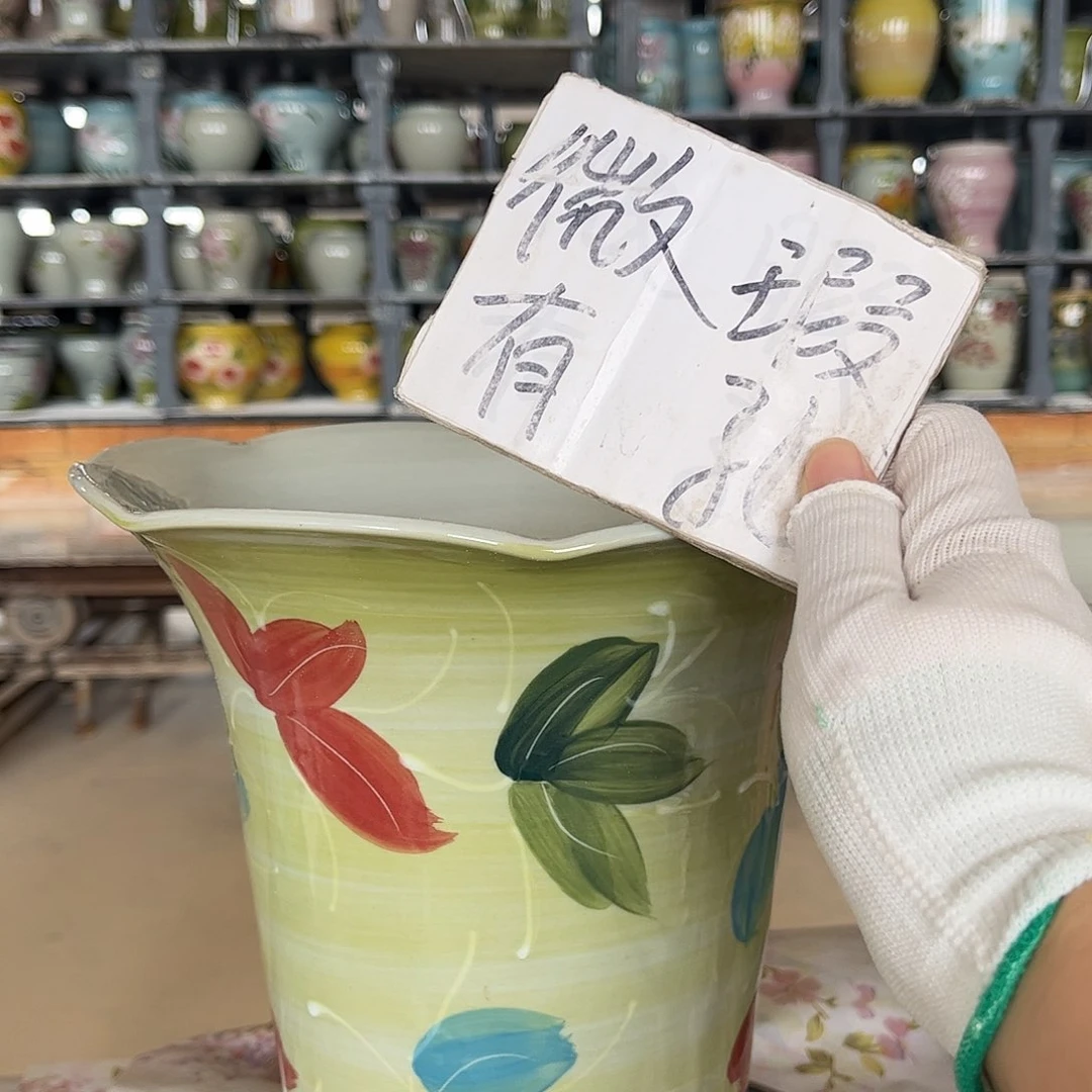 罐12xc景德镇陶瓷花盆