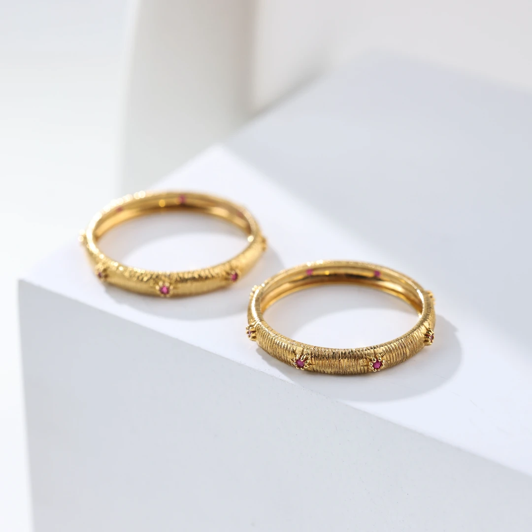 【举石臻选】TA0926-1000-75红宝石戒指18k(一件/圈口自选/多样性）X