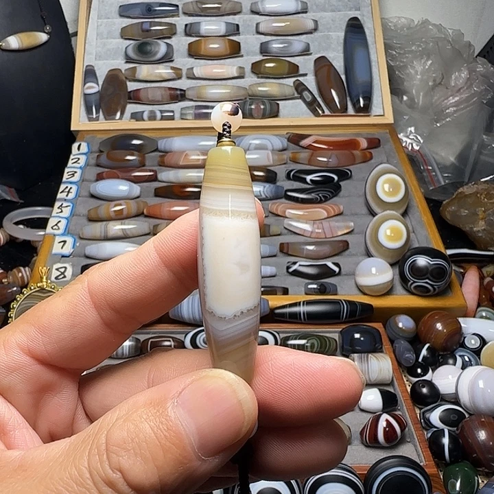 玛瑙/玉髓未镶嵌吊坠(不含链)