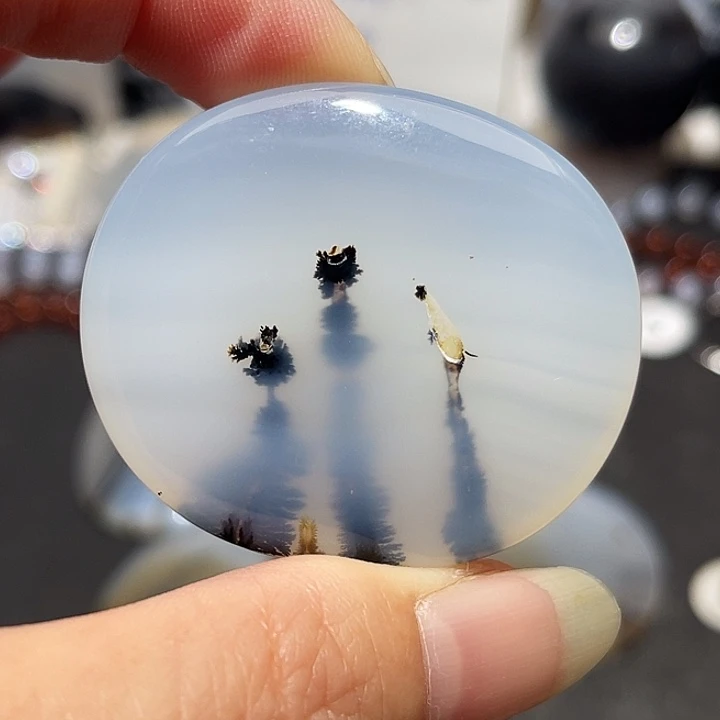 玛瑙/玉髓未镶嵌吊坠(不含链)