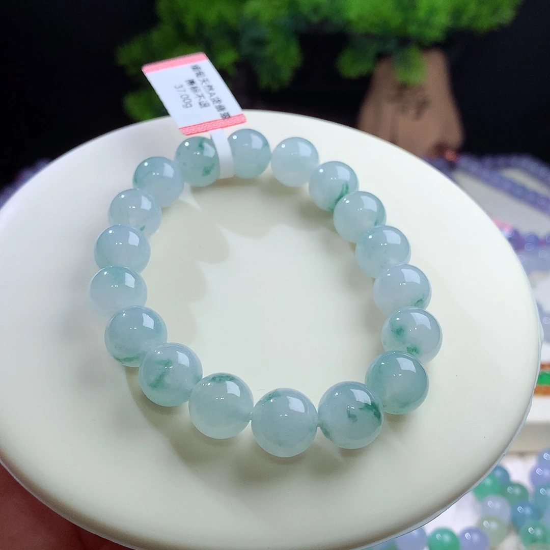 未镶嵌手串翡翠卡10.7mm