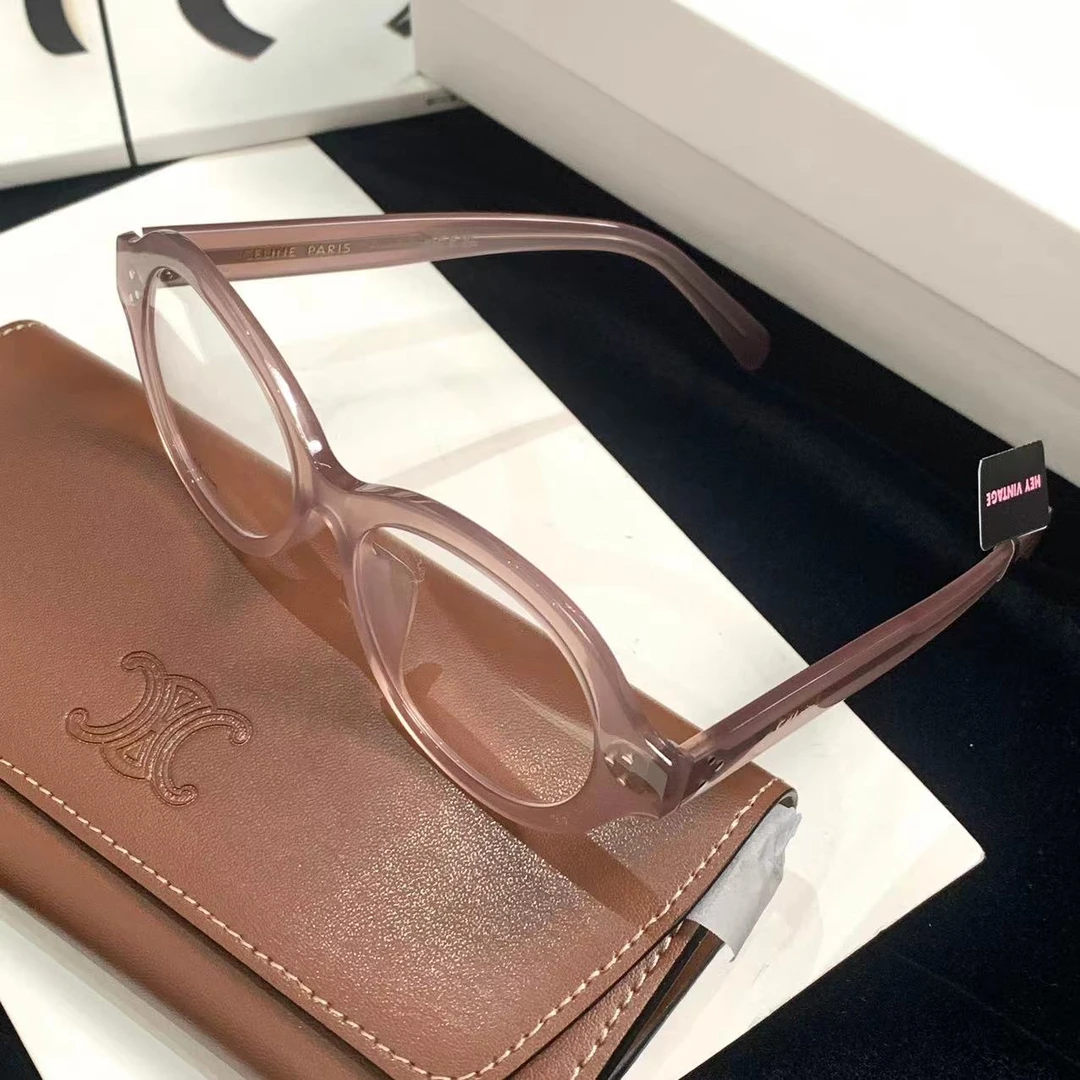 未使用 Celine/思琳 粉色平光镜