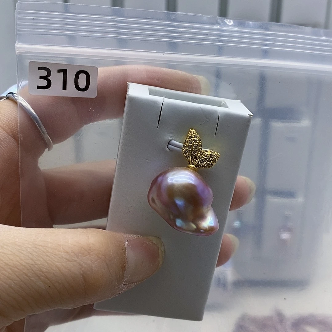 颈饰合金淡水珍珠