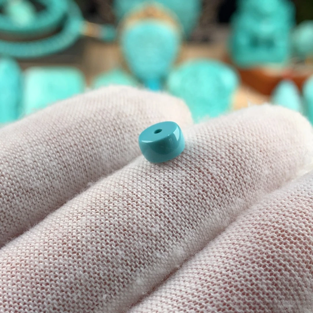 绿松石未镶嵌直切卡6.6