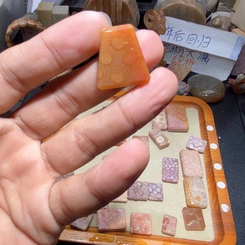 【闪购商品】硅化玉颈饰未镶嵌