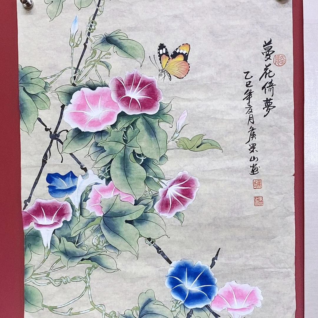 国画大风堂嫡传-侯果山老师作品路