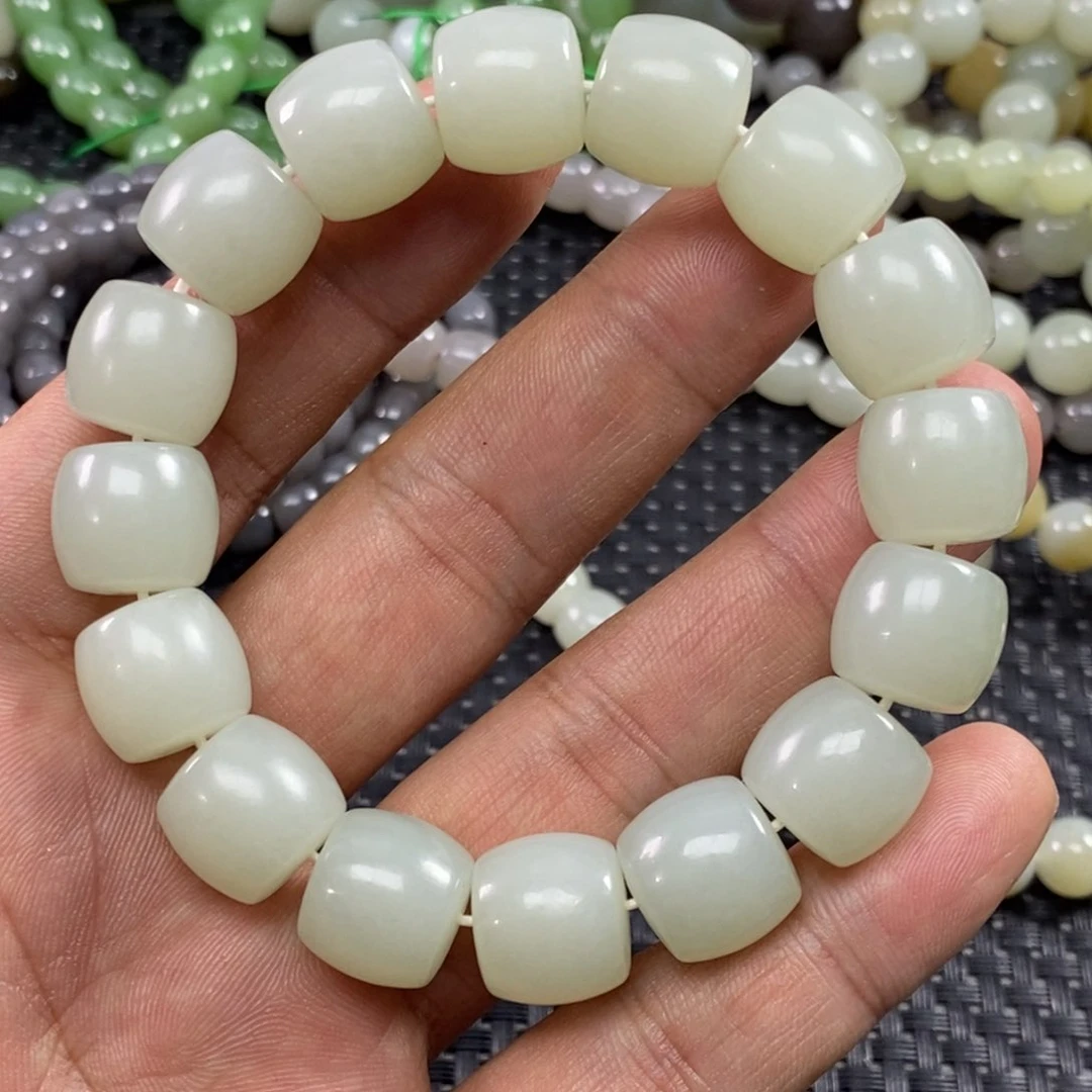 和田玉手链未镶嵌