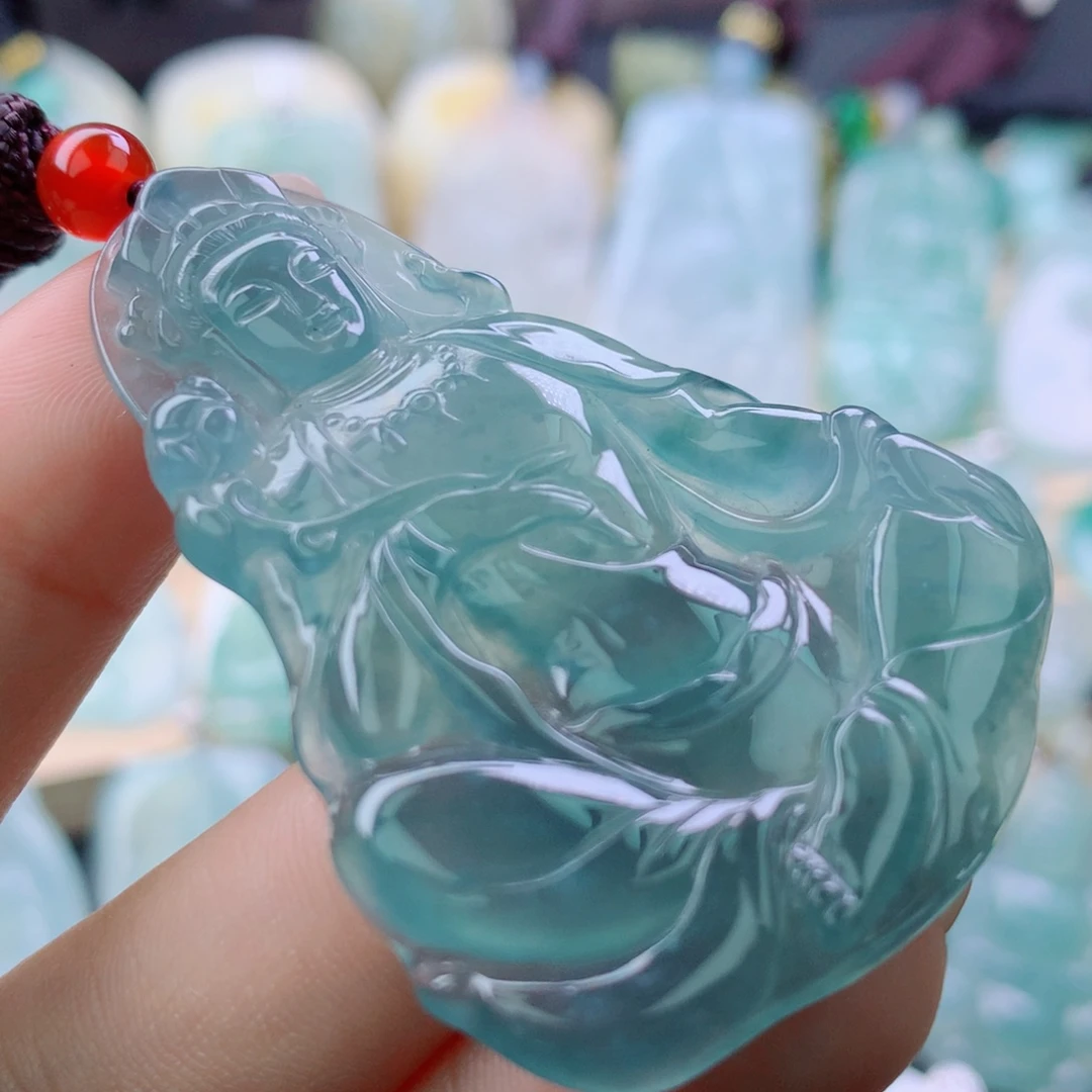 翡翠未镶嵌颈饰翡翠吊坠