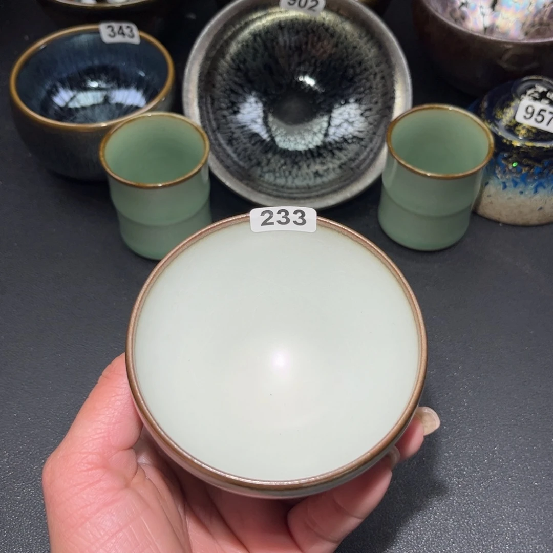 茶盏233 建盏单盏放大漏……