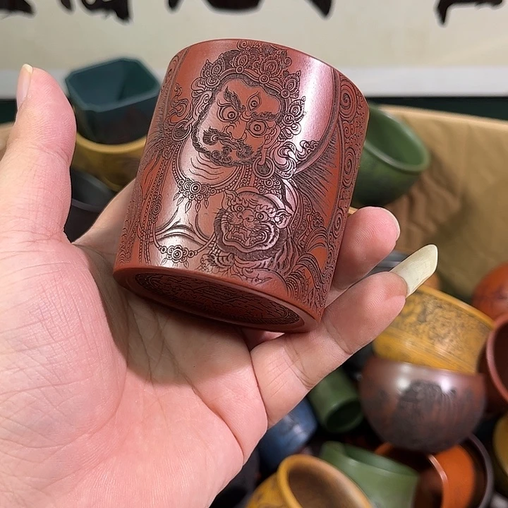 茶杯紫砂全手工紫砂主人杯