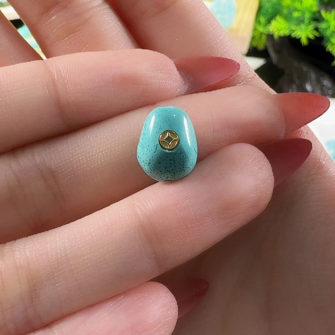 绿松石未镶嵌吊坠(不含链)