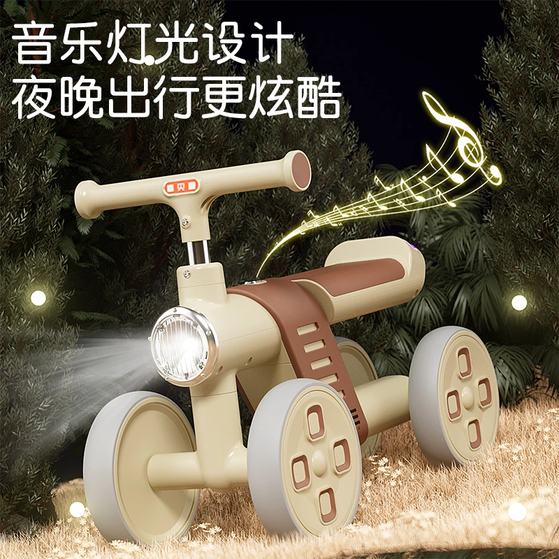 新款儿童平衡车/滑步车/1-3-5岁宝宝学步车/无平衡车2-6岁儿童