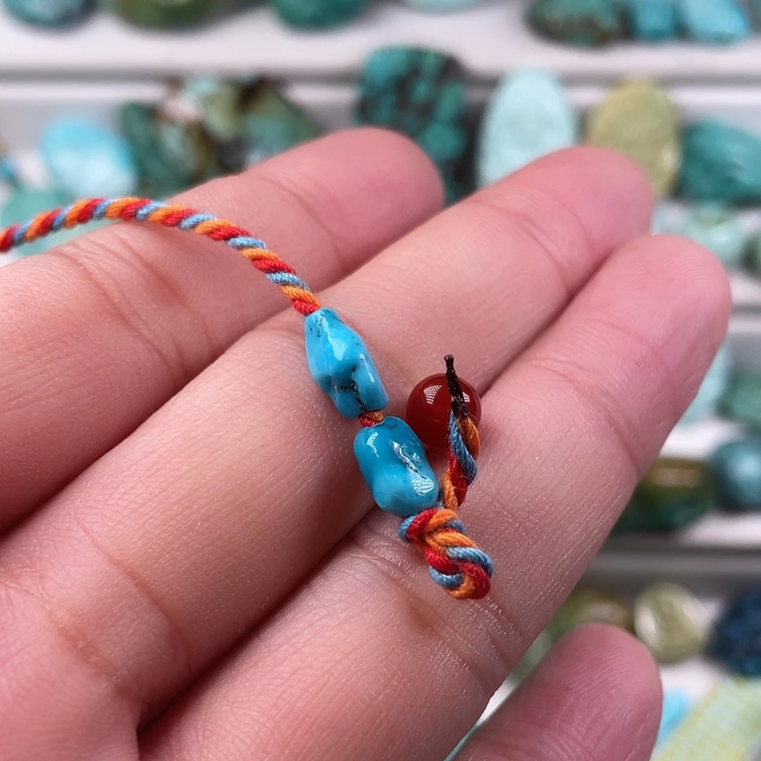 南红玛瑙未镶嵌颈饰