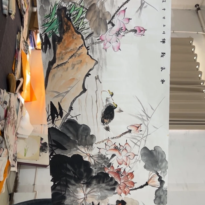 尚谷谷里年画画画
