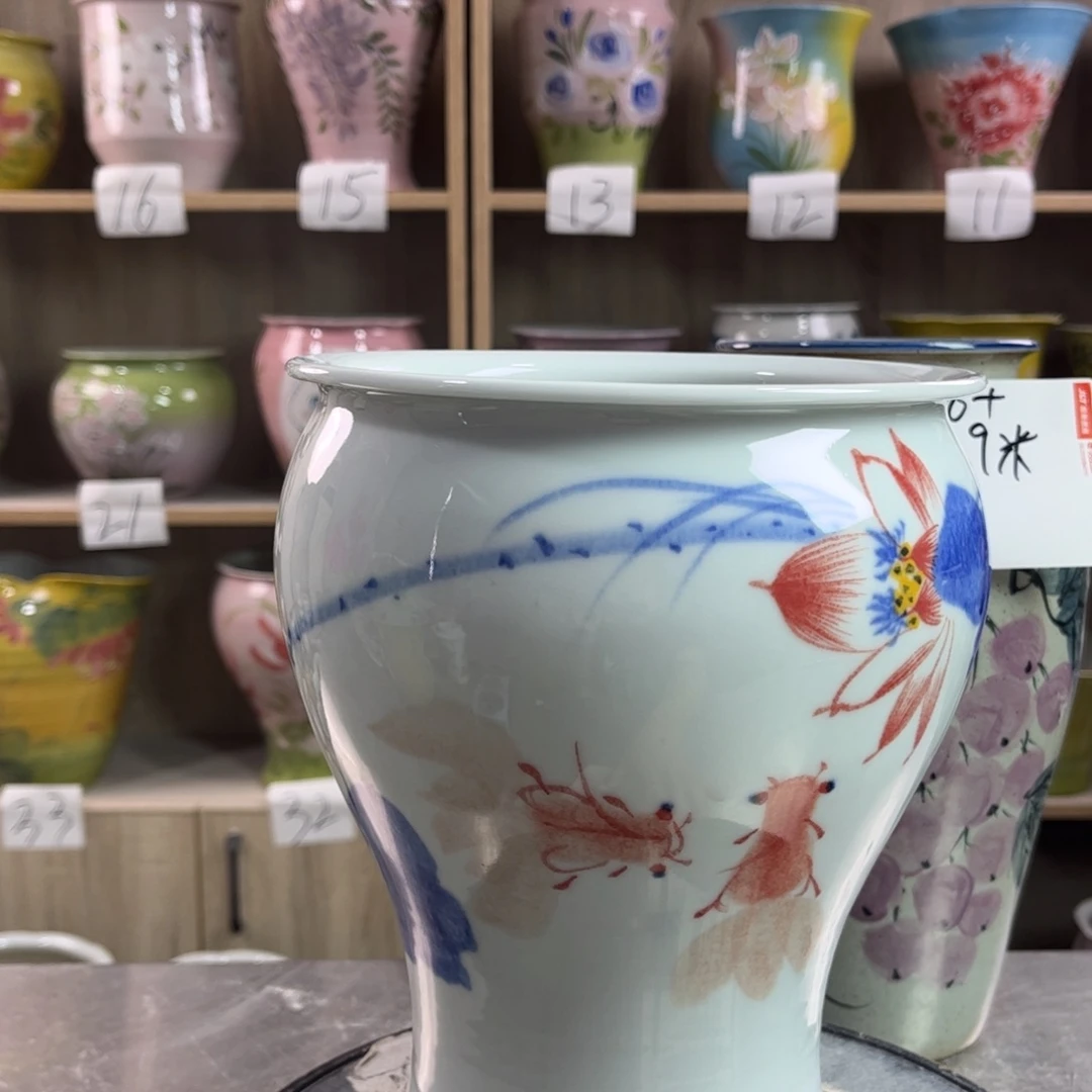 景德镇陶瓷花盆花盆