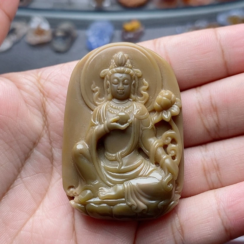 【闪购商品】吊坠未镶嵌定制石英质玉