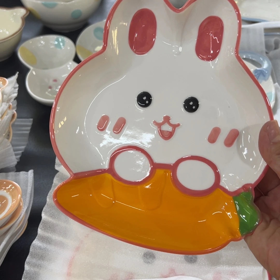 摆件高端陶瓷釉下彩正品！