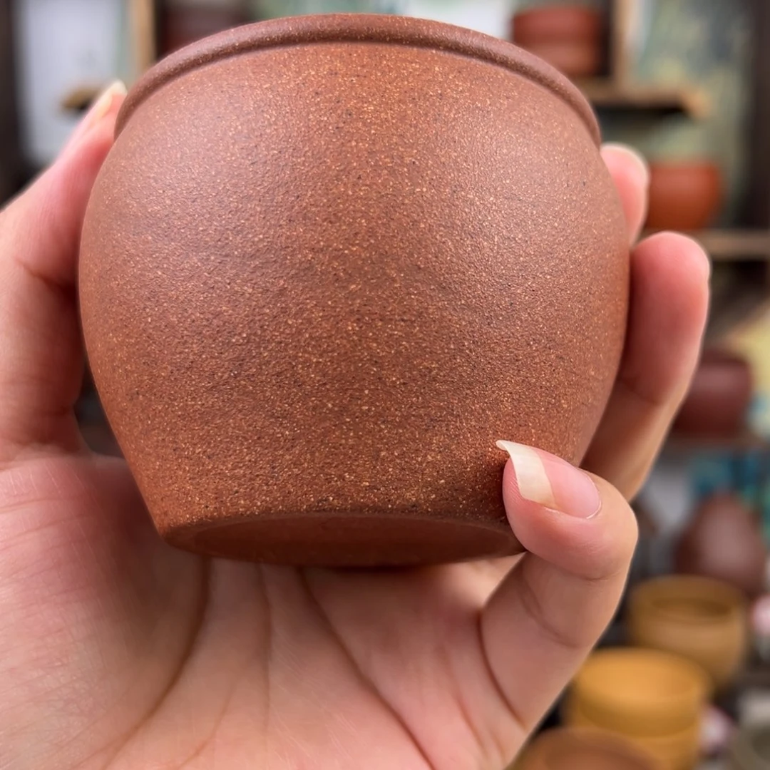 茶杯紫砂加**光拙器甄选，纯原本矿。