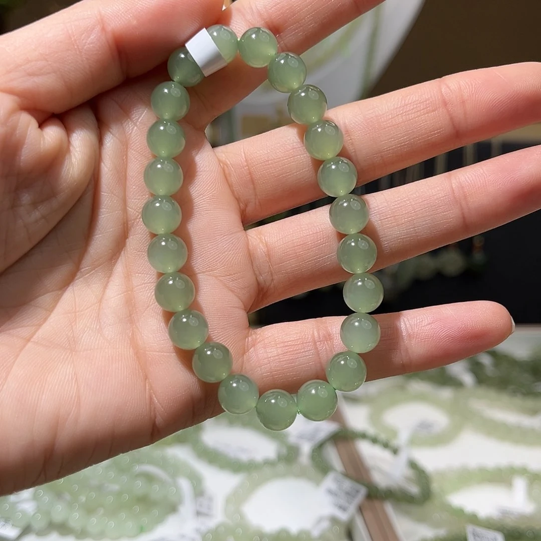 和田玉手串未镶嵌