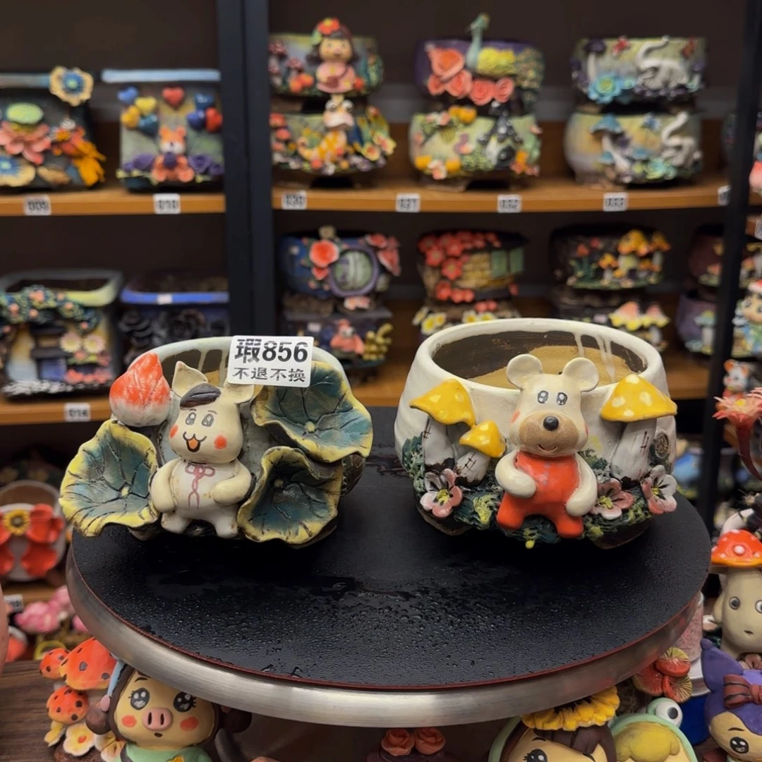 【闪购商品】粗陶手捏