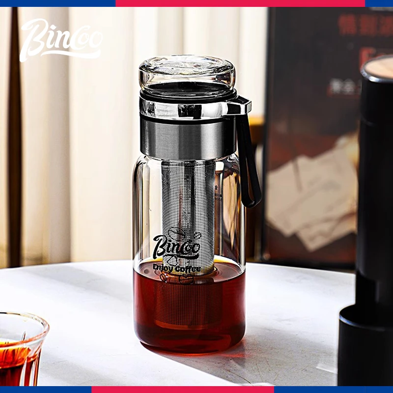bincoo便携咖啡冷萃壶冷翠杯玻璃冰滴瓶茶瓶冷泡过滤萃取咖啡壶